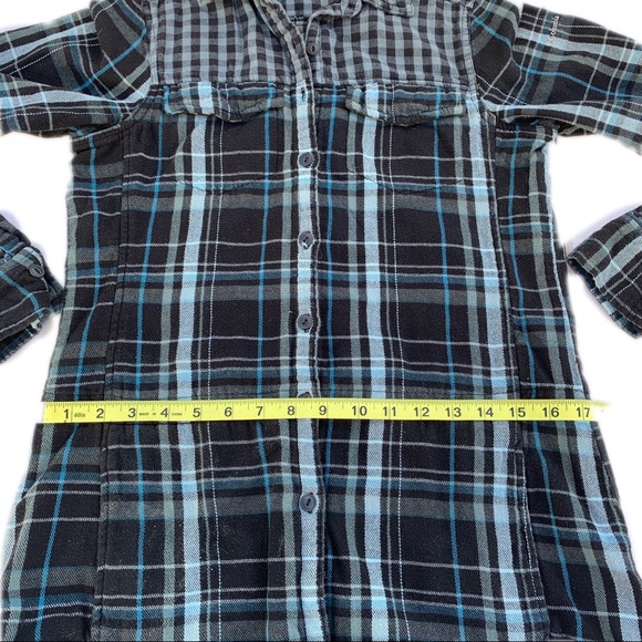 Columbia Contrast-Pattern Flannel Shirt - Picture 8 of 12